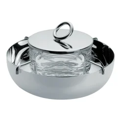 Vertigo Silver Plated Caviar Set