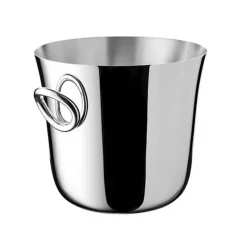 Vertigo Silver Plated Ice Bucket
