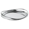 Vertigo Silver Plated Round Tray