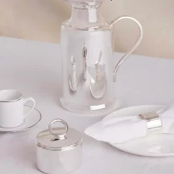 Vertigo Silver Plated Sugar Bowl