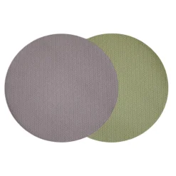 Vida Snakeskin Reversible Placemat Green & Taupe Set of 4