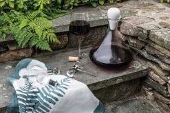 Vintner Wine Decanter With Marble Stopper