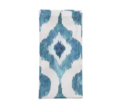 Watercolor Ikat Napkin Blue Set of 4
