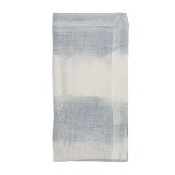 Watercolor Stripe Napkin Set of 4