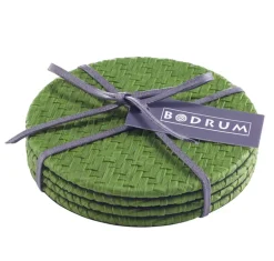Wicker Easy Care Coaster Set