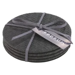 Wicker Easy Care Coaster Set