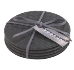 Wicker Easy Care Coaster Set