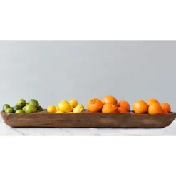 Wood 3 Section Serving Bowl - Medium