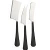 Woodbury Black Cheese Knife Set