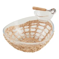 Woven Acrylic Chip & Dip Set