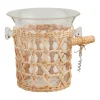 Woven Acrylic Ice Bucket Set